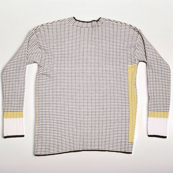 Gabby Isabella Striped Asymetrical Sweater - Picture 5 of 11